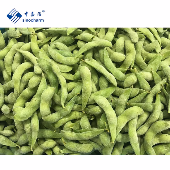 Sinocharm Manufacturer Frozen Cooked Edamame in Pod Pesticide Guaranteed From Farm Base